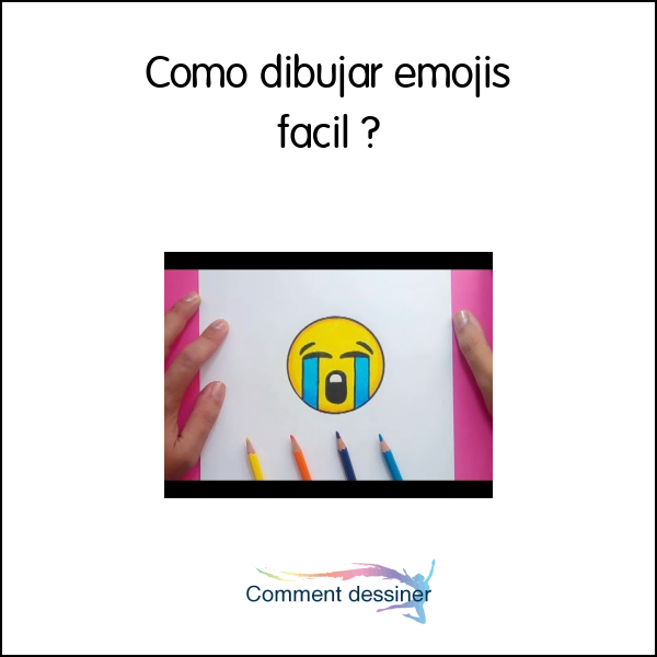 Cómo dibujar emojis fácil